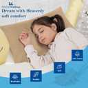 Toddler Travel Pillowcase 100% Soft Egyptian Cotton Set of 2 Small Pillowcase 500 Thread Count with Zipper Closure Toddler Pillowcase (Taupe, Toddler 14x20)