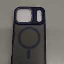 BENTOBEN Magnetic for iPhone 17 Pro Max Case 2025 [Compatible with Magsafe] [Military-Grade Protection] Matte Women Men Anti-Slip Shockproof Bumper Phone Cases for 17 Pro Max 6.9", Deep Blue/Black