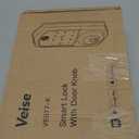 Veise VE017-K Fingerprint Smart Lock with 2 Knobs, App Control, Keyless Entry Front Door Lock Set, Electronic Touchscreen Keypad Deadbolt, Emergency Power Port, Easy Install, Auto-Lock, Satin Nickel