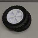 GIGOOL 6 Inch Wheels for Oregon 72-106 Hand Trucks, Replacement Wheels Fit for Oregon Lawn Mower Wagon Utility Cart, Pack of 2