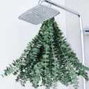 22 PCS Dried Eucalyptus Bundle for Shower - 17" Large Preserved Eucalyptus Stems Shower Plant, Fresh Real Eucalyptus Leaves for Shower Hanging, Artificial Flowers Arrangement, Home Bathroom Decor