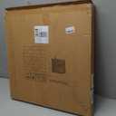 Mxfurhawa Laundry Hamper,Collapsible Laundry Basket Large Capacity Metal Laundry Hamper with Removable Liner, Rolling Wheels and Collapsible Design for Clothes Storage and Organization (210L BLACK)