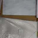 2-Piece Set Marble Cutting Board & Tempered Glass Cutting Board Cover, Non-Toxic Marble Serving Tray Slab, Scratch Resistant & Protects Countertops, Multifunctional & Safe