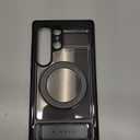 TORRAS Strong Magnetic & Seamless Stand for Samsung Galaxy S25 Ultra Case, Fit for MagSafe, Mil-Grade Drop Protection, Kickstand for Samsung Galaxy S25 Ultra Case, Translucent Back/Black Edge