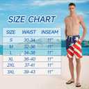 Mens Swim Trunks Swim Shorts Swimwear Swimsuit Beach Shorts Bathing Suits Quick Dry Waterproof (Blue, S)