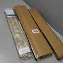 LazBlinds No Drill 1" Vinyl Mini Blinds, 20" W x 64" H, Desert Sand