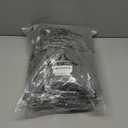 Peomeise Stretch Spandex Folding Chair Cover for Wedding Party Dining Banquet Event (Grey,12pcs)