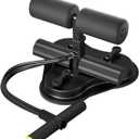 Colaxi Sit up Bar Portable Core Exercise Compact Ab Workout Situp Bar Assistance Equipment for Office Indoor Home Fitness Men Women (Black)