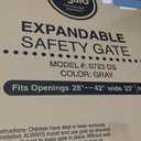 Regalo Safety 28"-42" Extra Wide Expandable Baby Gate for Doorways & Bottom of Stairs, Pressure Mounted Safety Gate for Babies, Toddlers & Pets, Tested & Safe for 30 Years, American Designed and Owned