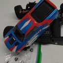 ARRMA RC Truck 1/18 Granite GROM MEGA 380 Brushed 4X4 Monster Truck RTR with Battery & Charger, Blue, ARA2102T1