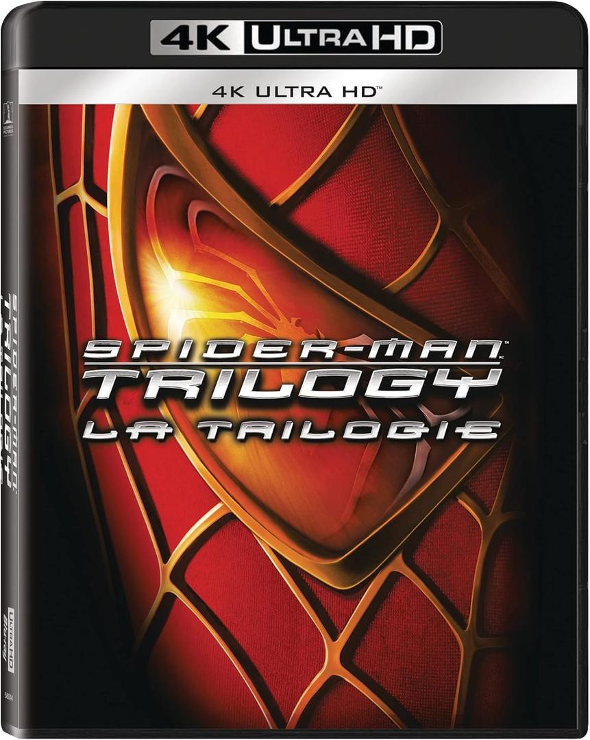 Spiderman: 3 Film Collection (SpiderMan (2002) / SpiderMan 2 (2004) / SpiderMan 3 (2007))  4K UHD [Blu-ray]