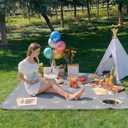 PJYuCien 2 Pack Non-Slip 36"x36" Pet Playpen Mat with 3-Layer Comfort, Reusable and Washable Training Crate Pad, Travel Mat and Sofa Protector for Puppies, Dogs, Cats, Rabbits, and Small Animals, Gray