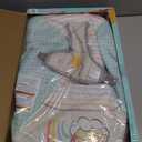 Bright Starts Disney Baby Winnie The Pooh Hunny Hues Bouncer with Soothing Vibrations, Unisex, Newborn+