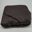 molasofa Loveseat Covers - Couch Cover for Leather Couches, Soft and Washable Loveseat Covers with Leather-Like Quality. Non-Pilling, Non-Slip 1-Piece Couch Cover for Pets and Kids (Chocolate)
