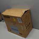 Pack of 3 Airtight Food Storage Containers Cereal & Dry Food Storage Container Set with Handles and Lids Clear Plastic Containers for Kitchen Cabinet Pantry Organization, 5.51LBS Rice Dispenser, Bpa Free ((2*White+Brown)-2.5L/4.2LBS-(3 PCS))