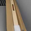 Large Dog Ramp for Bed Couch, Extra Wide Portable Wooden Pet Ramp, 4 Adjustable Height from 11.6'' to 22.4'', Pet Step for Small Medium Dog Cat with Non-Slip Mat, Up to 143lbs, Use for Car Couch Bed