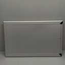 Durable Pet Door, Aluminum Door for Dog and Pets, X-Large Doggie Door with Double Automatic Closing Magnetic Flap, Ideal for Interior and Exterior Doors, Screen and Wall, Weather Resistant