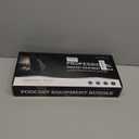 Podcast Equipment Bundle, with BM800 Podcast Microphone and V8 Sound Card, Voice Changer - Audio Interface -Perfect for Recording, Singing, Streaming and Gaming (V8-Black)