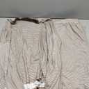 Panadila Womens 2 Piece Lounge Sets Striped Long Sleeve Pajama Set Oversized Tshirts Wide Leg Pant Loungewear (Small, Coffe Brown Combo)