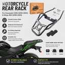 Heavy Duty Motorcycle Luggage Rack Compatible with Kawasaki Ninja 400 Z400