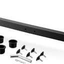 SPARKWHIZ Hitch Mount Umbrella Holder, 31" to 41" Length Adjustable, fits 1.5" to 2" Poles, with 2" Hitch Receivers, Perfect for Traveling, Tailgating