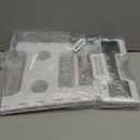 ACKO Folding Step Stool - 13" Height Premium Heavy Duty Step Stools for Adults and Kids, Upgrade Step Stool Kitchen Garden Bathroom Stepping Stool (White)