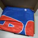 Boao 2 Set Happy Holidays Feather Flag 12 ft Outdoor Advertising Display Sign Christmas Themed Banner Sign for Business and Marketing for Xmas Outdoor Advertising (Hardware Not Included)