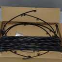 Garden Trellis,2 Pack Plant Trellis,2 in 1 Tomato Cages and Supports for Vines Crop,Plant Stake for Climbing Plants Indoor Outdoor,Plant Cage for Flower,Vegetable,Vines, Pot Trellis for Potted Plants