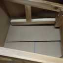 19.6 in Narrow Bench for Entryway, Small Wooden Bench, 19.6in/50cm