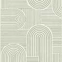Lahome Abstract 8x10 Rugs for Living Room, Soft Green 8x10 Area Rugs for Bedroom Non-Slip, Ultra-Thin Rainbow Boho Accent Carpet for Dining Room Office Darrell, Green