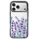 Clear TPU Phone Case Cover for iPhone with Design, Drop Protection, Cute Case for Girl Women (Clear-Flower8, iPhone 17 Pro Max)