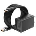 Charger for NOCO Boost X GBX155 GBX75 GBX55 GBX45 Sport Battery Jump Starter Power Supply Cord, for NOCO Boost Lithium Jump Starter Charging Cable (Type USB-C, 5 Ft)