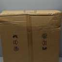 OurEDee 20'' Ceiling Fan with Lights & Remote, Low Profile, 6 Wind Speeds, Dimmable Light, Modern White Flush Mount, Smart for Home (Gold+Grey)