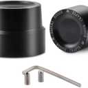 KATUR Motorcycle Rear Axle Cover Cap Nut Bolt Kit CNC Aluminum Axle Nut Cover Cap Set Compatible with Harley Sportster XL 883 1200 Dyna Touring V-Rod Softai Glide(Black) (Style 06 Black)