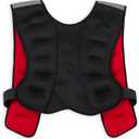 Reebok Weighted Vest Premium Adjustable Strength Training Vest with Reflective Trim for Full-Body Workouts, Cardio, Running & Rehabilitation Comfort Fit, Durable Material, 20Lb