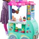 Play-Doh Kitchen Creations Sweet Snacks Food Truck Toy Playset for Kids, 12 Modeling Compound Cans, for 3 Year Old Girls & Boys & Up 
