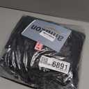 ULTCOVER Waterproof Patio Lounge Chair Cover Heavy Duty Outdoor Chaise Lounge Covers 2 Pack - 80L x 28W x 30H inch, Black