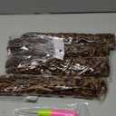 Boho Goddess Locs Crochet Hair: 8 Packs Pre Looped Bohemian Faux Locs Crochet Hair Extensions for Black Women, 18 Inch with 3 Curls (18 Inch, OT30/27#, 8 Packs)