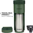 Keurig K-Mini Single Serve K-Cup Pod Coffee Maker, 6 to 12oz Brew size, with Cord Storage, Perfect for Small Spaces, Evergreen