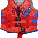 SwimWays Marvel Swim Trainer Life Jacket, US Coast Guard Approved Life Vest Kids Swim Vest, Pool Floats & Life Jackets for Kids 33-55 lbs, Spidey