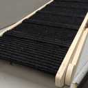 Dog Ramp for Bed - Foldable Small to Large Dog Ramp for Couch - 6 Adjustable Height from 12" to 24" - Stairs with High Traction Mat - Wooden Portable Ramp for Dogs to Get on Bed Couch Car Up to 200LBS