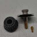 PF WaterWorks PF0951-BN Universal Lift n Turn, (Twist Close) Bath Tub/Bathtub Drain Stopper Includes 3/8" and 5/16" Fittings (With Hair Catcher)