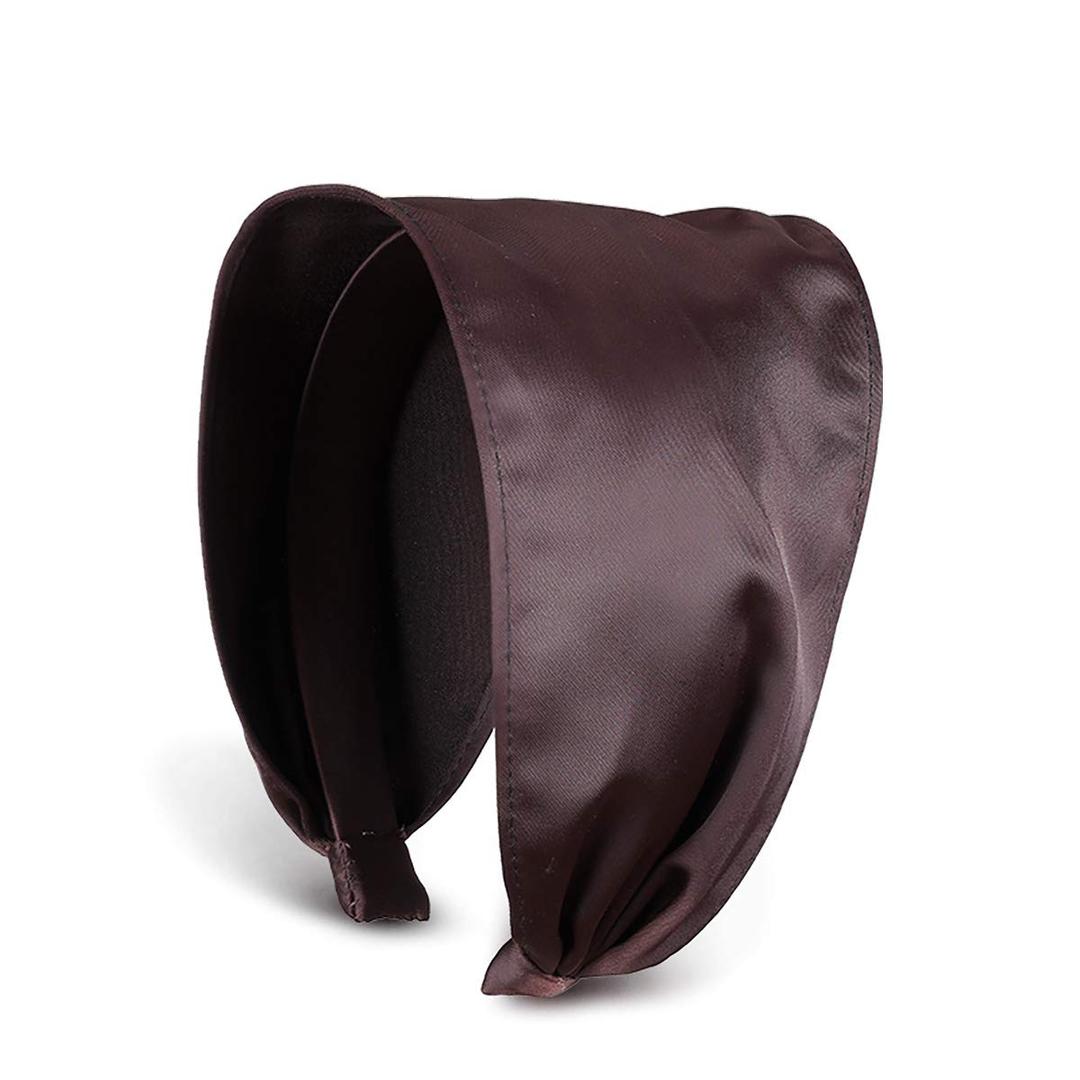 EVITA PERONI Wide Headbands for Women Extra Wide Fabric Cloth Hard Head Bands for Women's Hair Accessories Multiple Wearing Styles