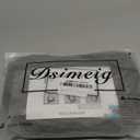 Long Grey Wigs for Women Natural Layered Grey Wig with Bangs,Synthetic Hair Wig for Daily Party Use