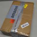 WELLAND Arlington Floating Shelves Set of 2 | Folding Display Wall Shelves | Walnut Grain Wooden Board & Metal Frame | 12" W x 5" D x 7" H | White (Upgraded)