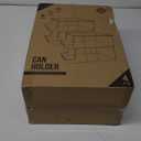 ClearSpace Soda Can Organizer & Soda Can Dispenser for Refrigerator - Fridge Organizer & Stackable Drink Organizer for Fridge, Can Organizer for Refrigerator - Holds 12 Cans Each, BPA Free - 4 Pack