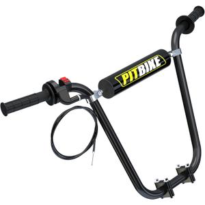 22mm 7/8 Mini Bike Handlebars 14" Ape Hangers Handlebar Kit Replacement for Coleman CT200U CT200U-EX BT200X Axis M200 CT100U Baja DB30 Motovox MBX10 MBX11 Mega Moto MMB80 Minibike Parts