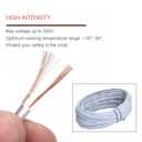 20m(66ft) 20AWG 2Pin Extension Cable for Single Color LED Strip Ribbon Lights 3528 5050, 2 Wire 20-Gauge Parallel Wire
