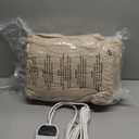 Electric Blanket Queen Size Single Control - 84"X90" Soft Double Sided Sherpa Heated Blanket with 6 Fast Heating Levels & 10 hrs Timer Settings, Washable & ETL Certified for Bed, Beige