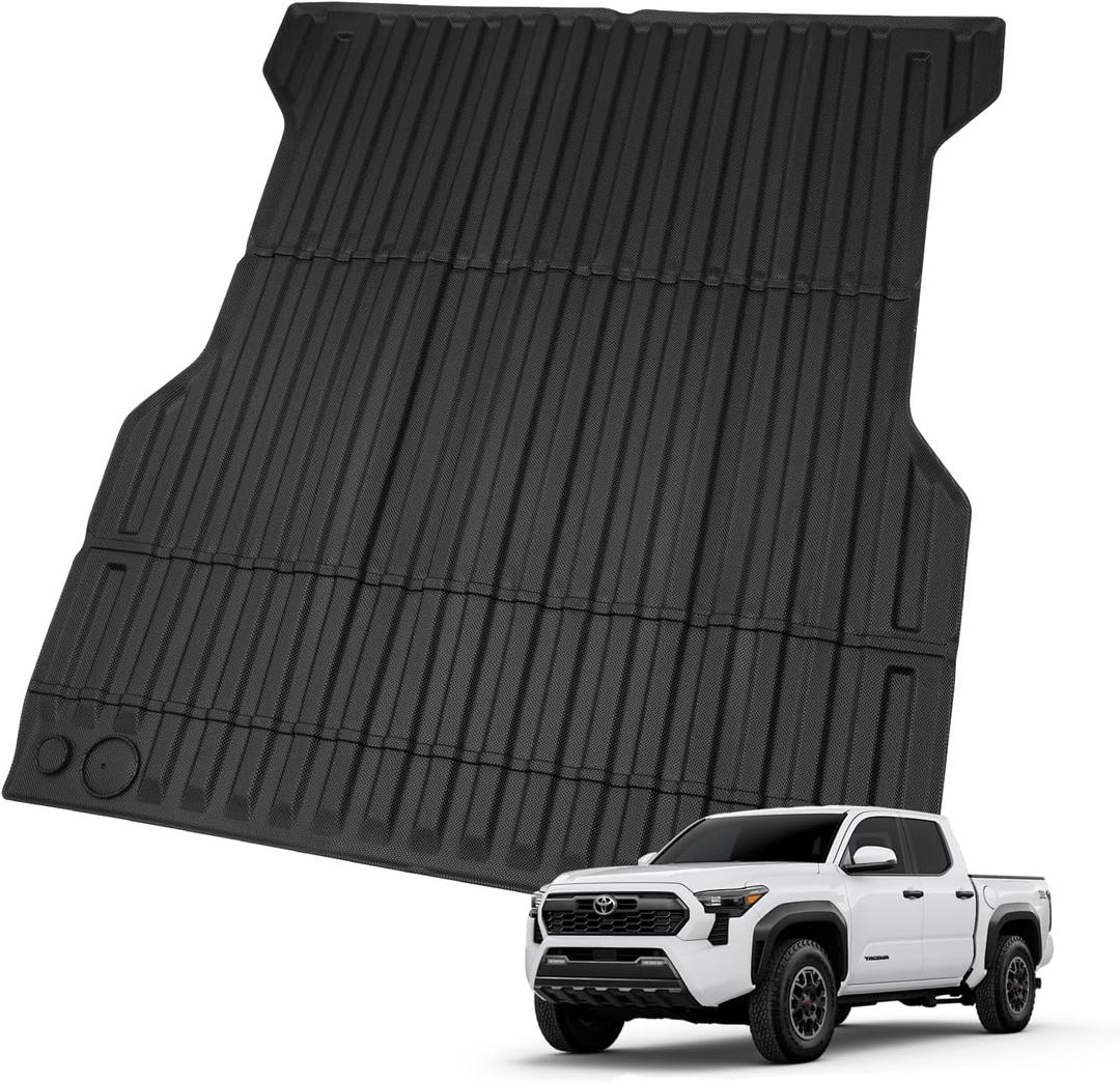 Custom Fit Trunk Mat for 2024 2025 Toyota Tacoma 5FT Bed